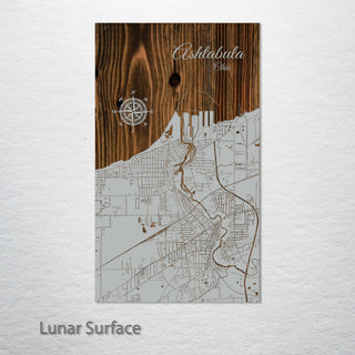 Ashtabula, Ohio Street Map