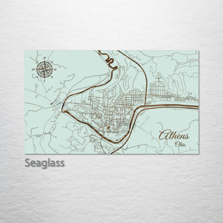 Athens, Ohio Street Map