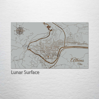 Athens, Ohio Street Map