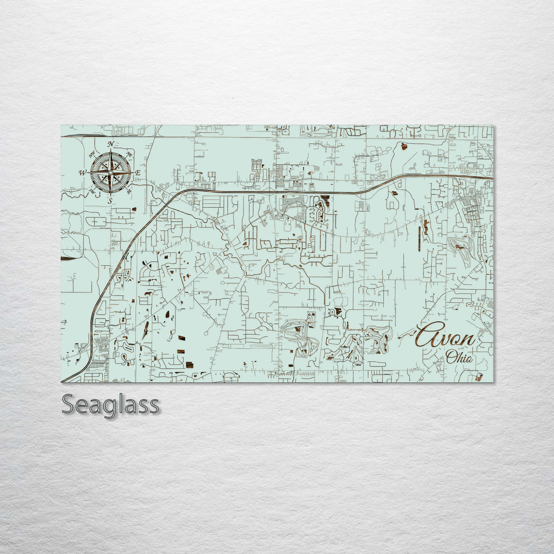 Avon, Ohio Street Map