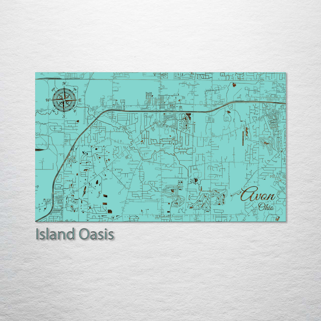 Avon, Ohio Street Map