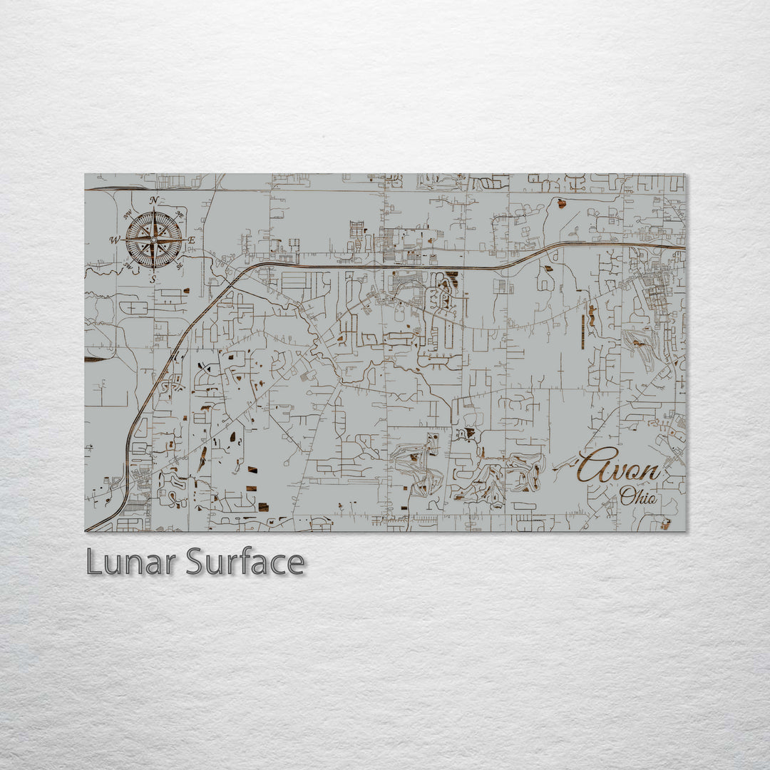 Avon, Ohio Street Map