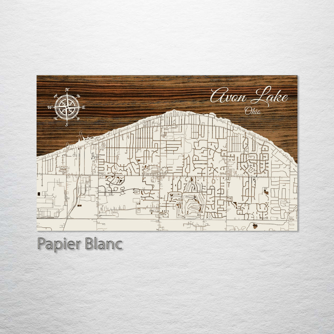 Avon Lake, Ohio Street Map