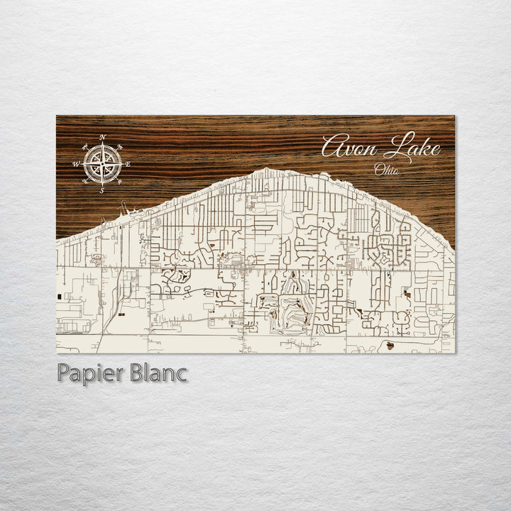 Avon Lake, Ohio Street Map