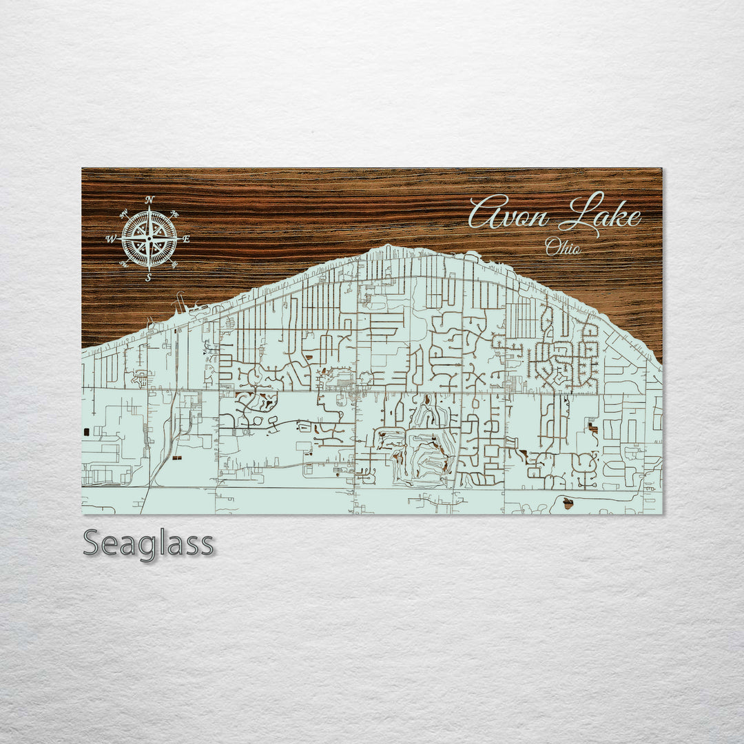 Avon Lake, Ohio Street Map
