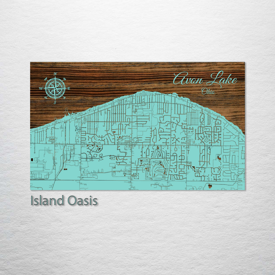 Avon Lake, Ohio Street Map