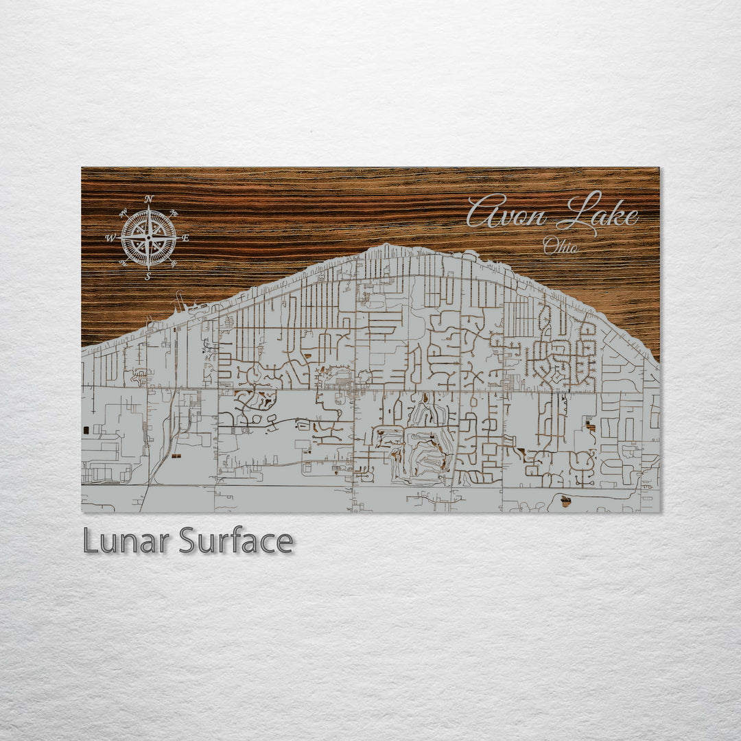 Avon Lake, Ohio Street Map