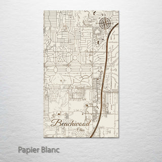 Beachwood, Ohio Street Map