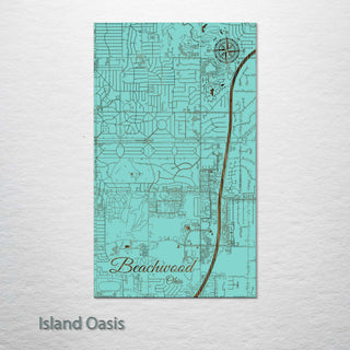 Beachwood, Ohio Street Map