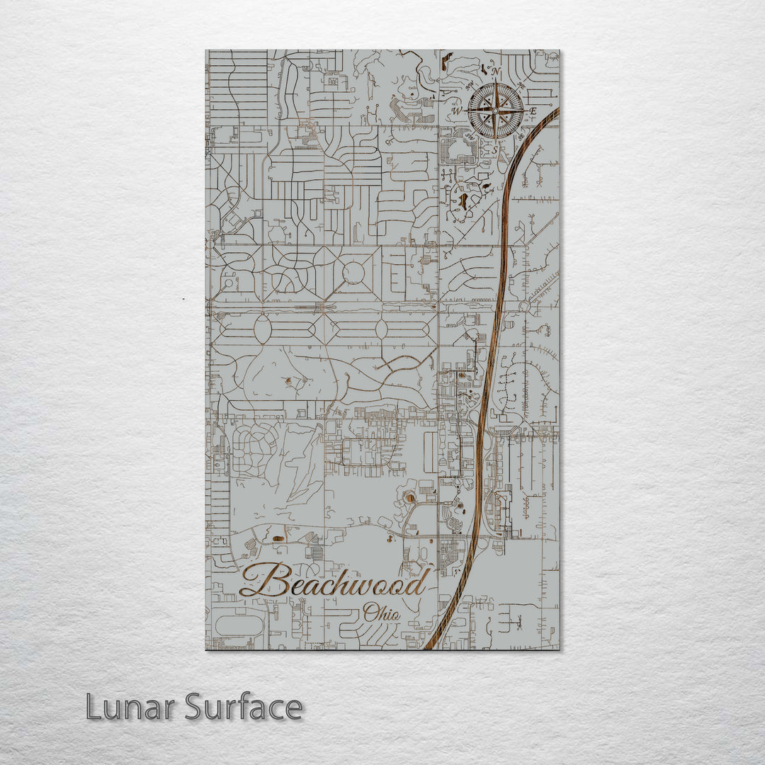 Beachwood, Ohio Street Map