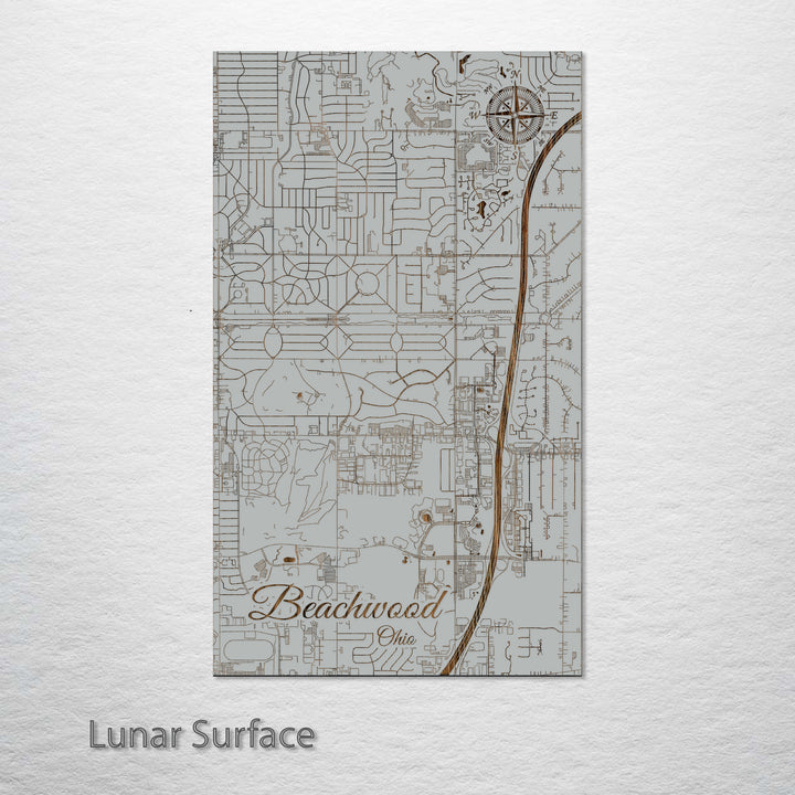 Beachwood, Ohio Street Map