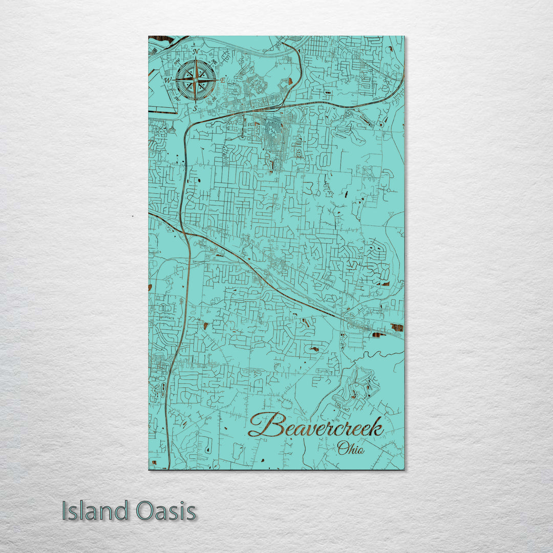 Beavercreek, Ohio Street Map