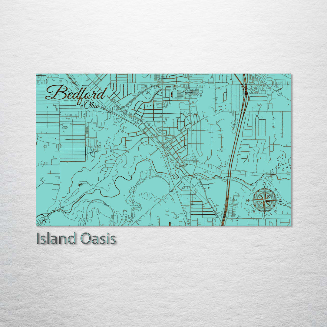 Bedford, Ohio Street Map