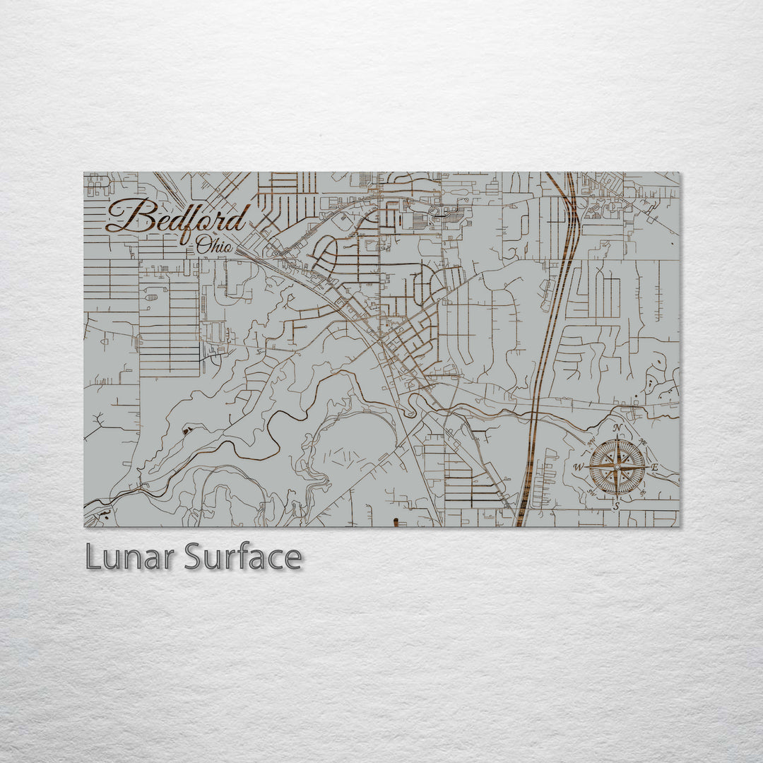 Bedford, Ohio Street Map