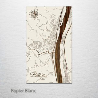 Bellaire, Ohio Street Map