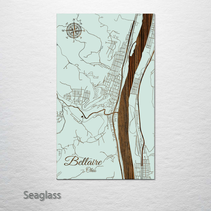 Bellaire, Ohio Street Map