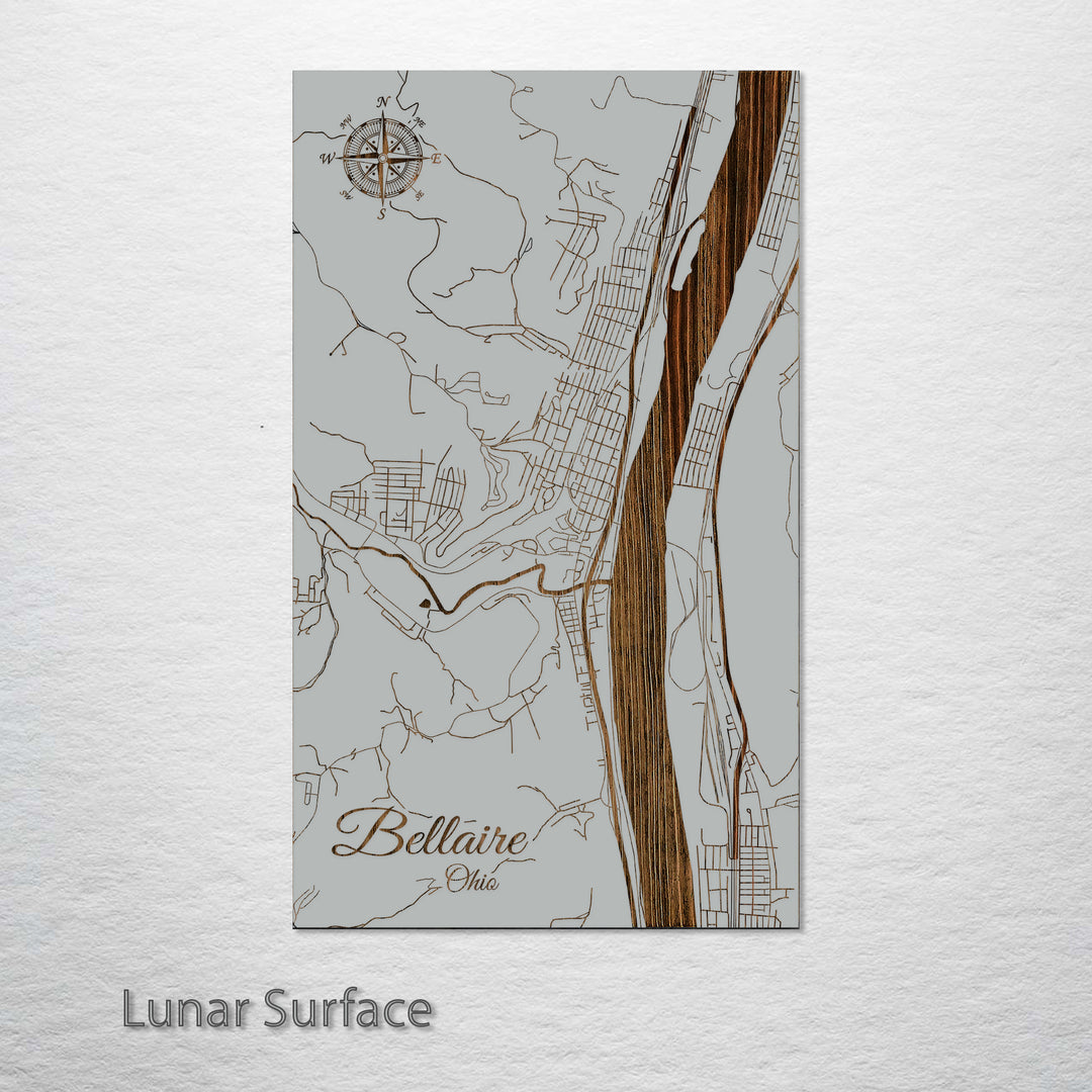 Bellaire, Ohio Street Map