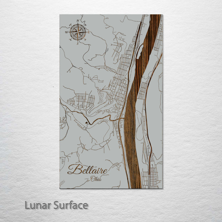 Bellaire, Ohio Street Map