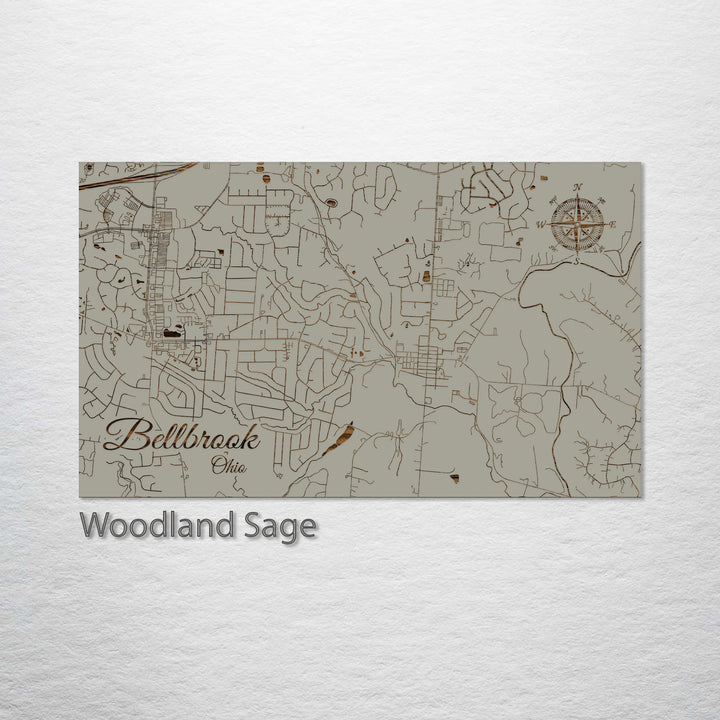 Bellbrook, Ohio Street Map