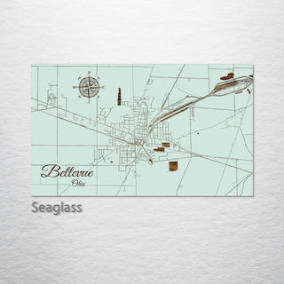 Bellevue, Ohio Street Map