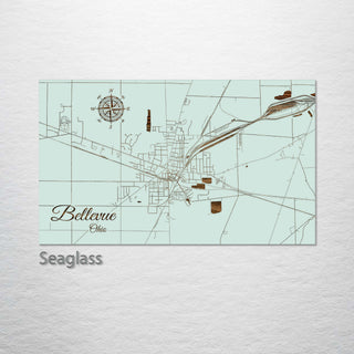 Bellevue, Ohio Street Map