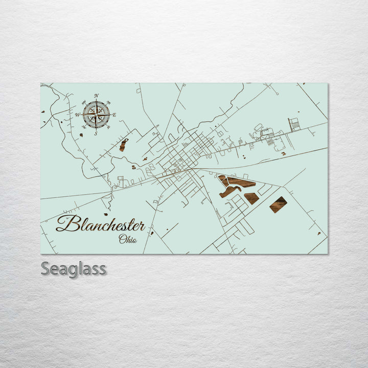 Blanchester, Ohio Street Map