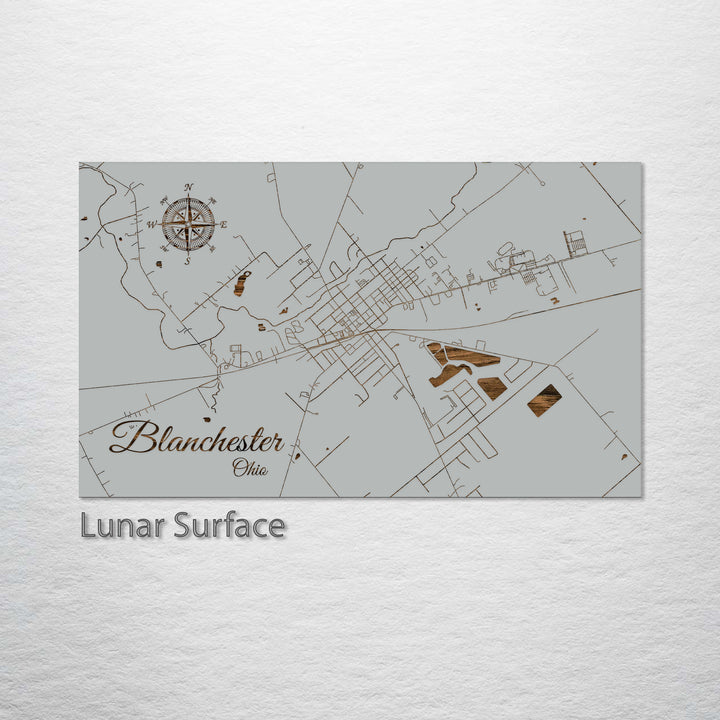 Blanchester, Ohio Street Map