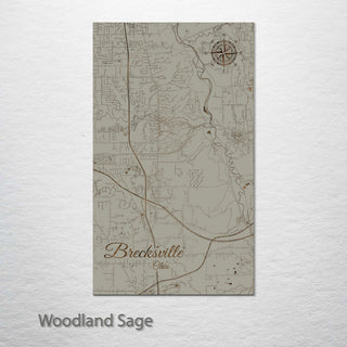 Brecksville, Ohio Street Map