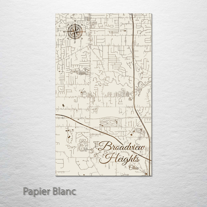 Broadview Heights, Ohio Street Map