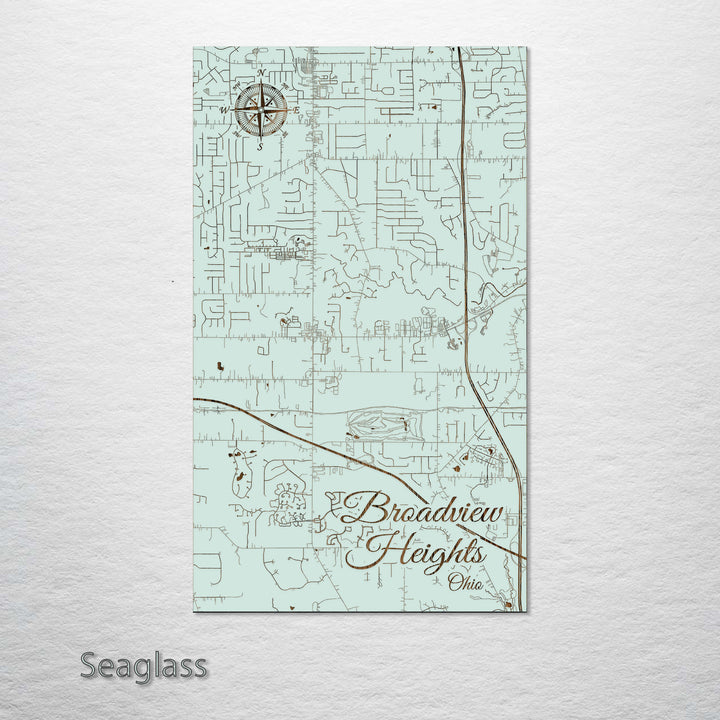 Broadview Heights, Ohio Street Map