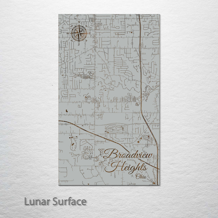 Broadview Heights, Ohio Street Map