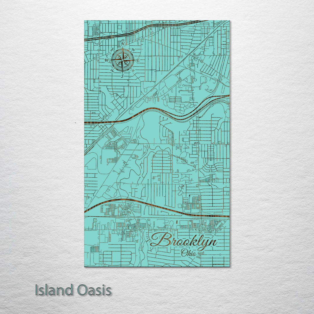 Brooklyn, Ohio Street Map