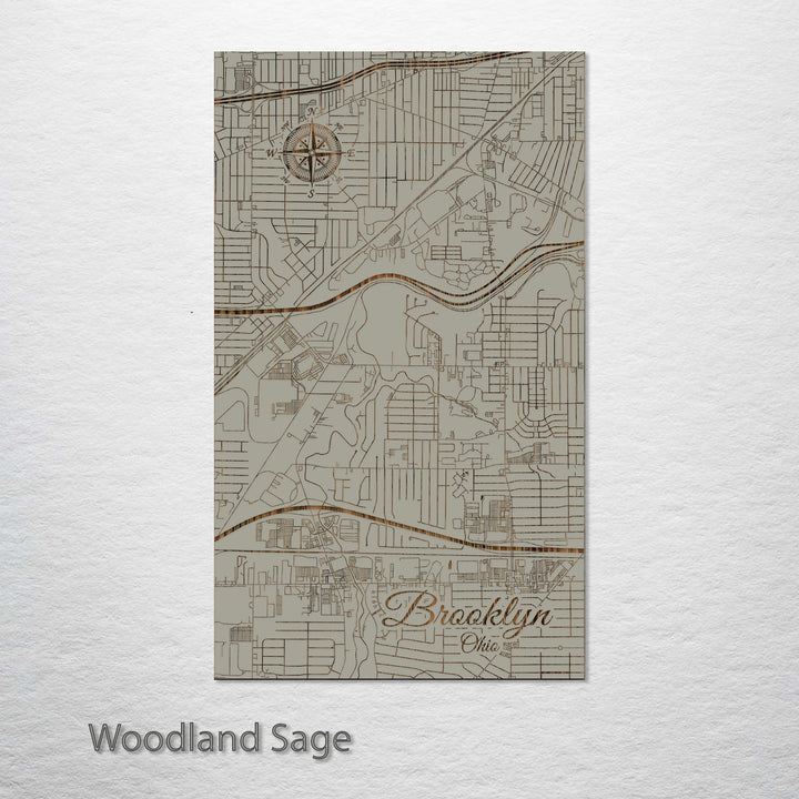 Brooklyn, Ohio Street Map