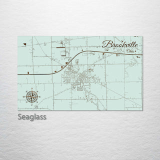 Brookville, Ohio Street Map