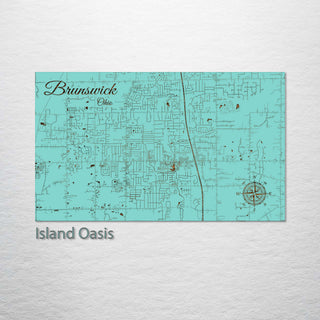 Brunswick, Ohio Street Map