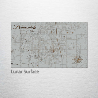 Brunswick, Ohio Street Map