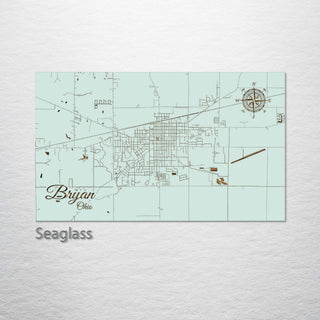 Bryan, Ohio Street Map