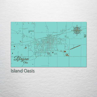 Bryan, Ohio Street Map