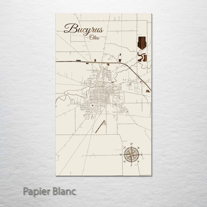 Bucyrus, Ohio Street Map