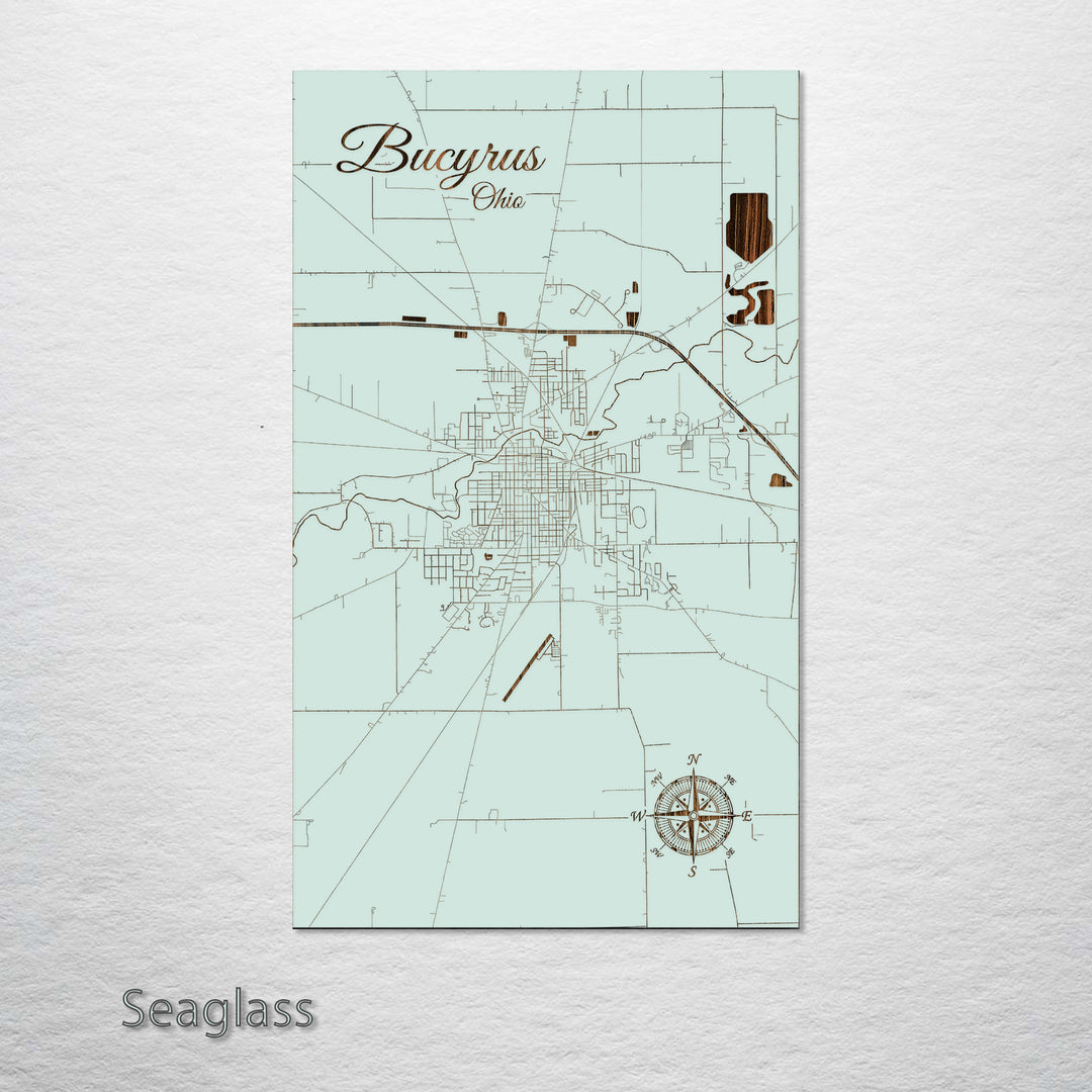 Bucyrus, Ohio Street Map