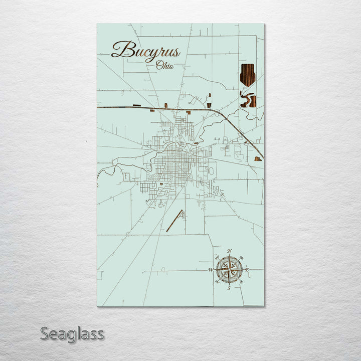 Bucyrus, Ohio Street Map