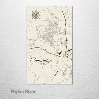 Cambridge, Ohio Street Map