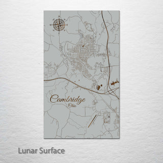 Cambridge, Ohio Street Map