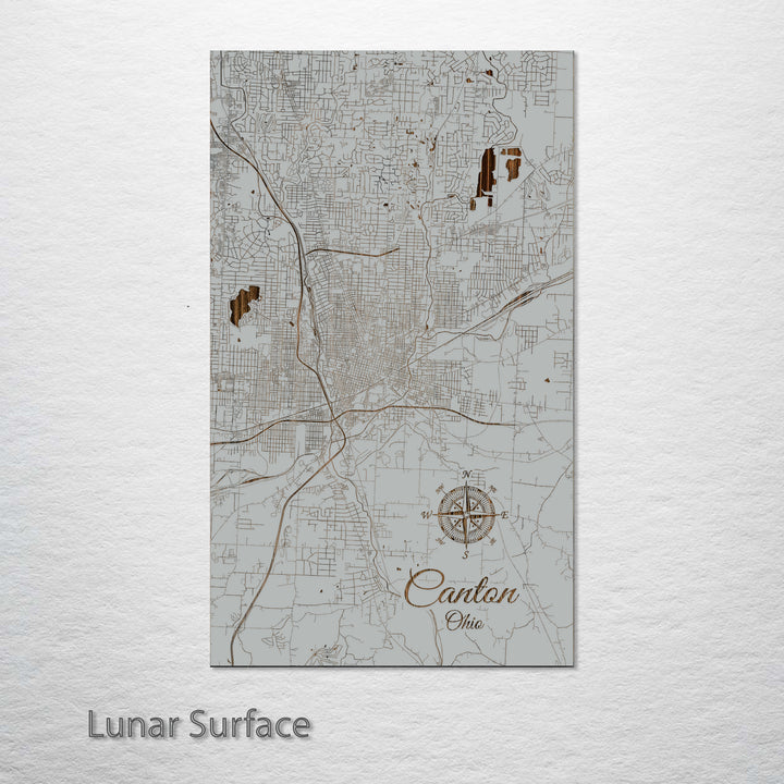 Canton, Ohio Street Map