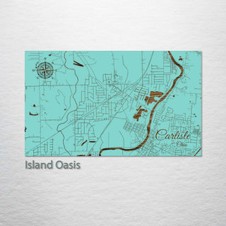 Carlisle, Ohio Street Map