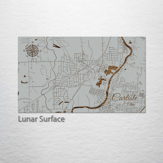 Carlisle, Ohio Street Map