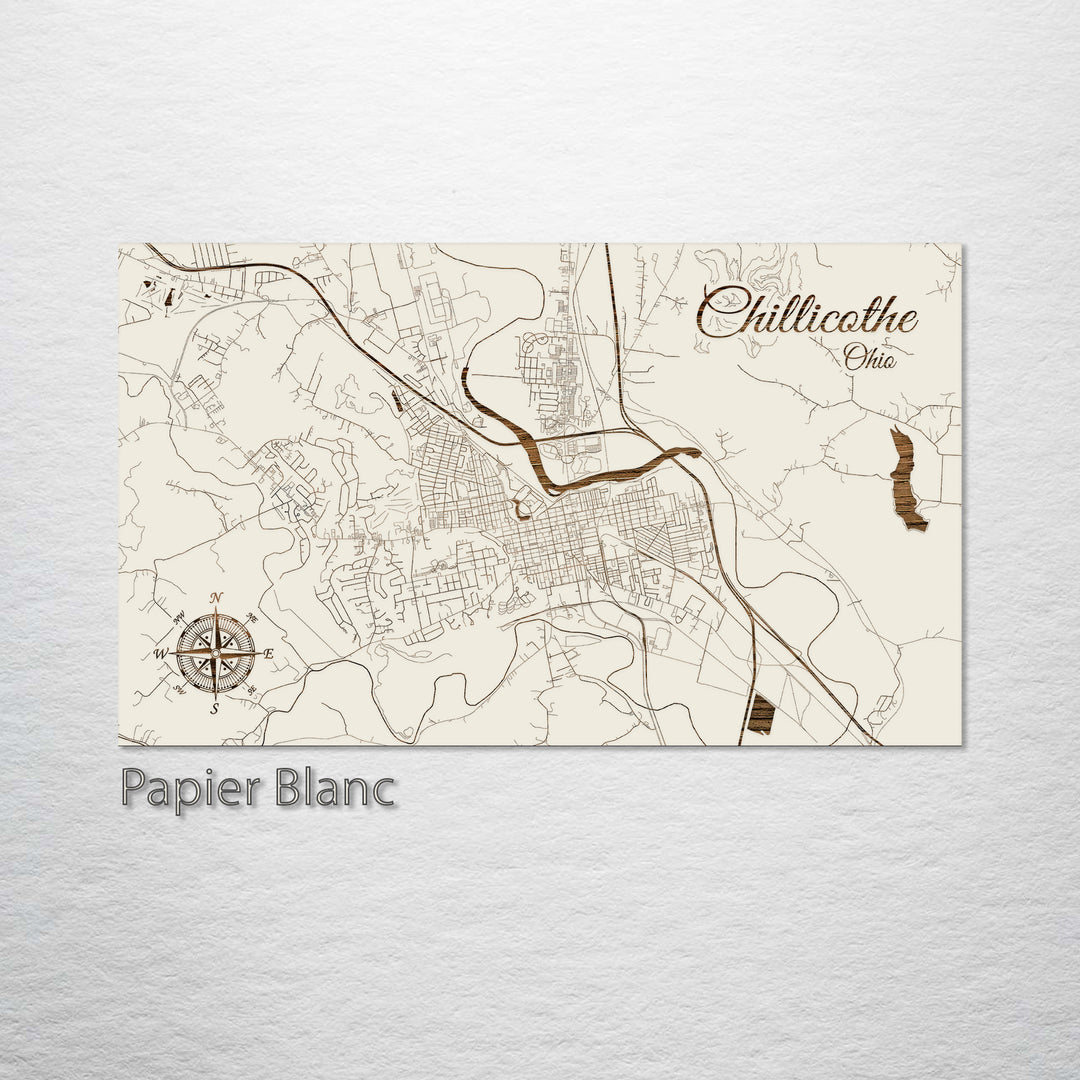 Chillicothe, Ohio Street Map