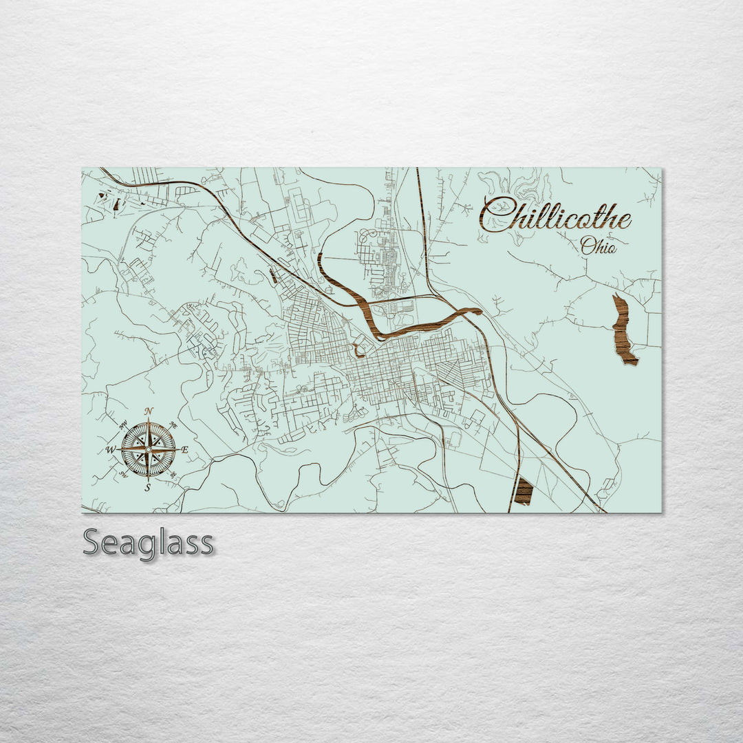 Chillicothe, Ohio Street Map