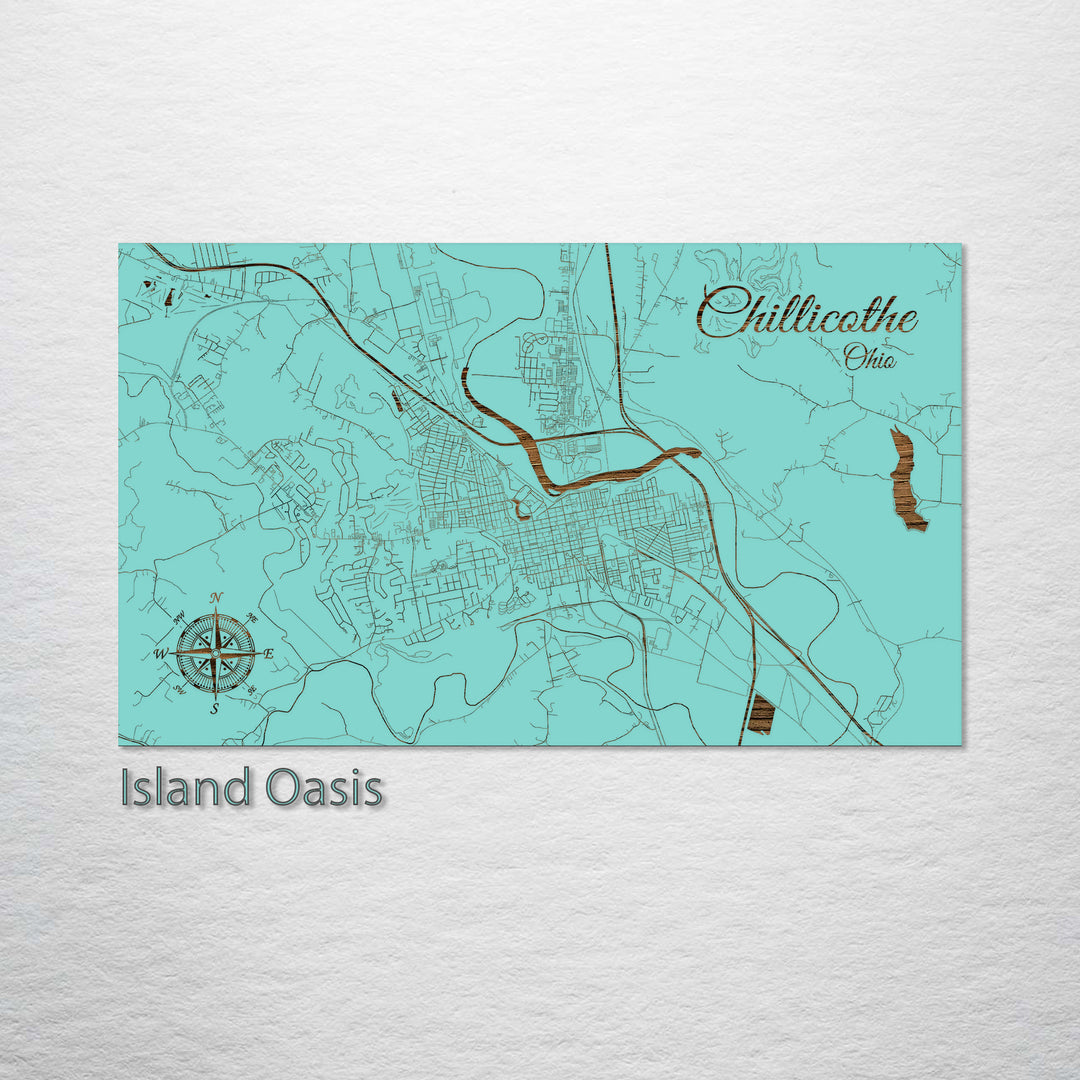 Chillicothe, Ohio Street Map