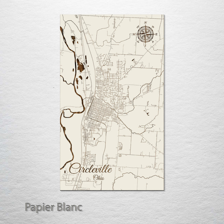 Circleville, Ohio Street Map